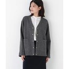 【ヒューマンウーマン/HUMAN WOMAN】のクォーターゲージVネックカーディガン 人気、トレンドファッション・服の通販 founy(ファニー) ファッション Fashion レディースファッション Fashion for Women トップス・カットソー Cut & Sew Tops カーディガン・羽織り Layered Style Cardigans Vネックトップス V-Neck Tops / V-Cut Neckline Shirts おすすめ Recommended / Our Picks カーディガン Cardigan, Knitwear スタンダード Standard, Basic ドット Polka Dot, Dot Pattern thumbnail トップグレー|ID: prp329100004787040 ipo3291000000034745230