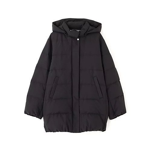 【ヒューマンウーマン/HUMAN WOMAN】のフーディースタンドカラー2wayダウンコート 人気、トレンドファッション・服の通販 founy(ファニー) 　ファッション　Fashion　レディースファッション　Fashion for Women　アウター　Coat / Outerwear Collection　コート・ロングコート・ピーコート　Long Coats, Peacoats & More　ダウンジャケット・軽量ダウン　Warm & Lightweight Down Jackets　おすすめ　Recommended / Our Picks　スタンダード　Standard, Basic　ダウン　Down, Puffer　フィット　Fit, Slim Fit　ベーシック　Basic, Essential　other-2|ID: prp329100004787043 ipo3291000000034745256