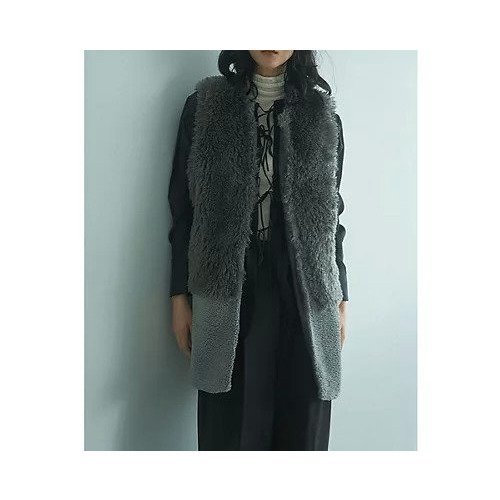 【マージュール/marjour】のBOA PANEL VEST 人気、トレンドファッション・服の通販 founy(ファニー) 　ファッション　Fashion　レディースファッション　Fashion for Women　アウター　Coat / Outerwear Collection　トップス・カットソー　Cut & Sew Tops　ベスト&ジレ / 重ね着スタイル　Vests & Gilets　切替　Switching, Contrast Panel　シンプル　Simple, Minimal　ストレッチ　Stretch, Stretchy Fabric　タートル　Turtleneck, Turtle Collar　バランス　Balance, Style Balance　フィット　Fit, Slim Fit　フロント　Front, Front Design　ベスト　Vest, Waistcoat　ポケット　Pocket, Pocket Detail　other-3|ID: prp329100004787129 ipo3291000000034745762