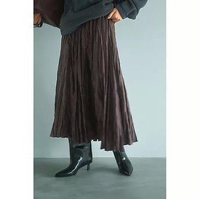 【マージュール/marjour】 WASHER PLEATS SATIN SKIRT人気、トレンドファッション・服の通販 founy(ファニー) ファッション Fashion レディースファッション Fashion for Women スカート Skirts サテン Satin, Glossy Fabric スウェット / スエット Sweatshirt, Sweatwear ストレッチ Stretch, Stretchy Fabric タイツ Tights, Legwear バランス Balance, Style Balance プリーツ Pleats, Pleated ポケット Pocket, Pocket Detail レギンス Leggings, Stretch Pants 冬 Winter / This Winter おすすめ Recommended / Our Picks |ID:prp329100004787131