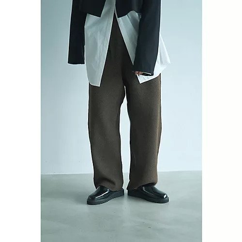 【マージュール/marjour】のRELAXED TAPERED KNIT PANTS 人気、トレンドファッション・服の通販 founy(ファニー) 　ファッション　Fashion　レディースファッション　Fashion for Women　パンツ　Pants & Trousers　ジャケット　Jacket, Outerwear　スウェット / スエット　Sweatshirt, Sweatwear　ストレッチ　Stretch, Stretchy Fabric　スニーカー　Sneakers, Trainers　フォーマル　Formal, Dressy　ポケット　Pocket, Pocket Detail　ミドル　Middle Length, Mid Height　リラックス　Relax, Relaxed Fit　other-3|ID: prp329100004787133 ipo3291000000034745781