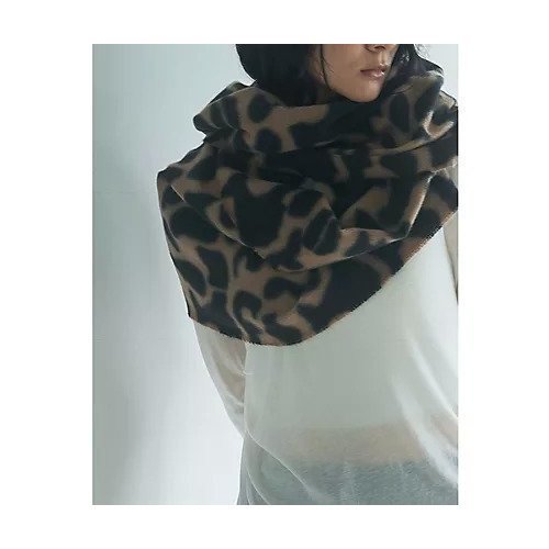 【マージュール/marjour】のLEOPARD BRUSHED STOLE 人気、トレンドファッション・服の通販 founy(ファニー) 　ファッション　Fashion　レディースファッション　Fashion for Women　コンパクト　Compact, Small Size　シンプル　Simple, Minimal　スウェット / スエット　Sweatshirt, Sweatwear　ヒョウ　Leopard, Animal Print　モノトーン　Monotone, Black and White　レオパード　Leopard, Animal Print　other-3|ID: prp329100004787138 ipo3291000000034745805