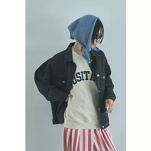 【マージュール/marjour】のKNITTED TRIANGULAR SCARF インテリア・キッズ・メンズ・レディースファッション・服の通販 founy(ファニー) 　ファッション　Fashion　レディースファッション　Fashion for Women　トップス・カットソー　Cut & Sew Tops　ニット　Knit Tops & Sweaters　おすすめ　Recommended / Our Picks　キャップ　Cap, Baseball Cap　スカーフ　Scarf, Neckwear　旅行　Travel　BLUE|ID: prp329100004787139 ipo3291000000034745813