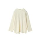 【ミズイロ インド/mizuiro ind】のパイルロングスリーブプルオーバー 人気、トレンドファッション・服の通販 founy(ファニー) ファッション Fashion レディースファッション Fashion for Women トップス・カットソー Cut & Sew Tops カジュアルプルオーバー・ニットトップス Pullovers & Knit Tops / Casual Pullovers インナー Innerwear カットソー Cut and Sewn Top ベーシック Basic, Essential thumbnail アイボリー|ID: prp329100004789330 ipo3291000000034755155