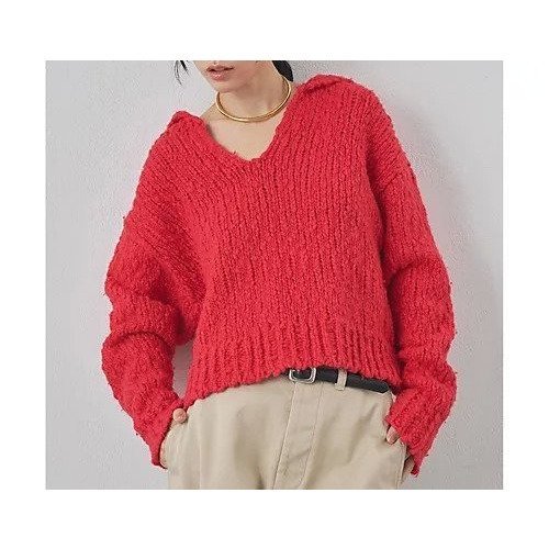 【ウィムガゼット/Whim Gazette】のローゲージスキッパープルオーバー 人気、トレンドファッション・服の通販 founy(ファニー) ファッション Fashion レディースファッション Fashion for Women トップス・カットソー Cut & Sew Tops カジュアルプルオーバー・ニットトップス Pullovers & Knit Tops / Casual Pullovers 2025年 2025 2025-2026秋冬・A/W Autumn/Winter 2025–26 AW25–26 スキッパー Skipper, Open Collar バランス Balance, Style Balance ボトム Bottoms, Lower Wear A/W・秋冬 Autumn/Winter other-1|ID: prp329100004789340 ipo3291000000034755247