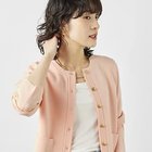 【ノーリーズ/NOLLEY'S】の《手洗い可能》ビオバイオグレースミラノリブジャケット サーモンピンク|ID: prp329100004789347 ipo3291000000034755301