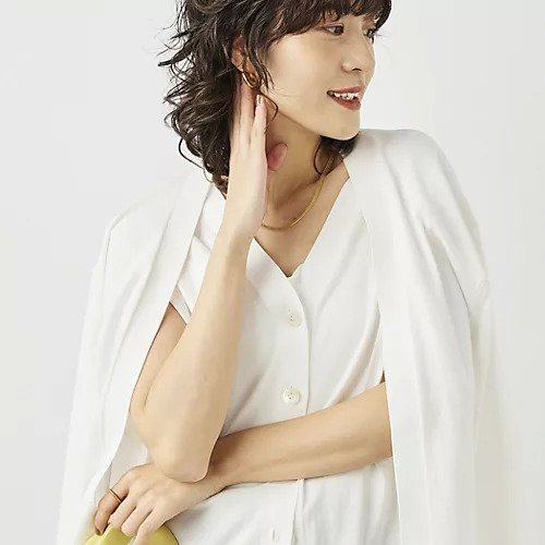 【ノーリーズ/NOLLEY'S】の《手洗い可能》ベストドッキングVネックカーディガン インテリア・キッズ・メンズ・レディースファッション・服の通販 founy(ファニー) 　ファッション　Fashion　レディースファッション　Fashion for Women　トップス・カットソー　Cut & Sew Tops　カーディガン・羽織り　Layered Style Cardigans　ベスト&ジレ / 重ね着スタイル　Vests & Gilets　Vネックトップス　V-Neck Tops / V-Cut Neckline Shirts　2026年　2026　アンサンブル　Ensemble Set　カーディガン　Cardigan, Knitwear　ドッキング　Docking, Mixed Material　ベスト　Vest, Waistcoat　オフホワイト|ID: prp329100004789348 ipo3291000000034755322