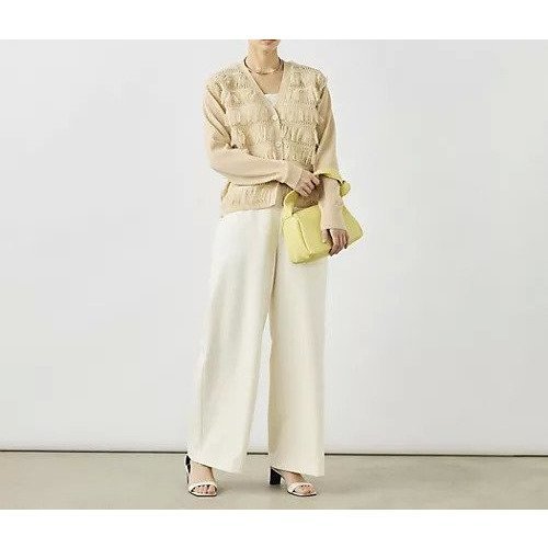 【ノーリーズ/NOLLEY'S】の《手洗い可能》チュールフリンジVネックカーディガン 人気、トレンドファッション・服の通販 founy(ファニー) ファッション Fashion レディースファッション Fashion for Women トップス・カットソー Cut & Sew Tops カーディガン・羽織り Layered Style Cardigans Vネックトップス V-Neck Tops / V-Cut Neckline Shirts 2026年 2026 インナー Innerwear カーディガン Cardigan, Knitwear シンプル Simple, Minimal デニム Denim, Jeans Material ベスト Vest, Waistcoat リネン Linen, Linen Fabric ロング Long, Long-Length other-2|ID: prp329100004789349 ipo3291000000034755343