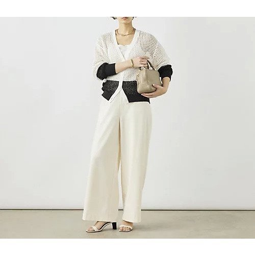 【ノーリーズ/NOLLEY'S】の《手洗い可能》テープメッシュ編Vネックカーディガン 人気、トレンドファッション・服の通販 founy(ファニー) 　ファッション　Fashion　レディースファッション　Fashion for Women　トップス・カットソー　Cut & Sew Tops　カーディガン・羽織り　Layered Style Cardigans　Vネックトップス　V-Neck Tops / V-Cut Neckline Shirts　2026年　2026　カーディガン　Cardigan, Knitwear　メッシュ　Mesh, Net Fabric　other-2|ID: prp329100004789353 ipo3291000000034755380