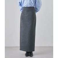 【ウィムガゼット/Whim Gazette】のメルトンスリットスカート 人気、トレンドファッション・服の通販 founy(ファニー) ファッション Fashion レディースファッション Fashion for Women スカート Skirts 2025年 2025 2025-2026秋冬・A/W Autumn/Winter 2025–26 AW25–26 ストレート Straight, Straight Cut スリット Slit, Slit Detail マニッシュ Mannish, Boyish メルトン Melton, Heavy Wool ロング Long, Long-Length |ID:prp329100004789368