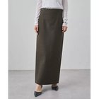 【ウィムガゼット/Whim Gazette】のメルトンスリットスカート 人気、トレンドファッション・服の通販 founy(ファニー) ファッション Fashion レディースファッション Fashion for Women スカート Skirts 2025年 2025 2025-2026秋冬・A/W Autumn/Winter 2025–26 AW25–26 ストレート Straight, Straight Cut スリット Slit, Slit Detail マニッシュ Mannish, Boyish メルトン Melton, Heavy Wool ロング Long, Long-Length thumbnail カーキ|ID: prp329100004789368 ipo3291000000034755473