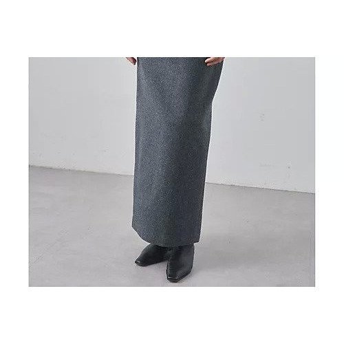 【ウィムガゼット/Whim Gazette】のメルトンスリットスカート 人気、トレンドファッション・服の通販 founy(ファニー) ファッション Fashion レディースファッション Fashion for Women スカート Skirts 2025年 2025 2025-2026秋冬・A/W Autumn/Winter 2025–26 AW25–26 ストレート Straight, Straight Cut スリット Slit, Slit Detail マニッシュ Mannish, Boyish メルトン Melton, Heavy Wool ロング Long, Long-Length other-2|ID: prp329100004789368 ipo3291000000034755475