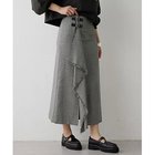 【ウィムガゼット/Whim Gazette】のチェックフリンジスカート 人気、トレンドファッション・服の通販 founy(ファニー) ファッション Fashion レディースファッション Fashion for Women スカート Skirts クラシカル Classical, Vintage-Inspired シンプル Simple, Minimal タイトスカート Pencil Skirt, Tight Skirt チェック Check, Plaid, Tartan ドレープ Drape, Draping Fabric パープル Purple, Violet フリンジ Fringe, Tassel A/W・秋冬 Autumn/Winter エレガント 上品 Elegant 2025年 2025 2025-2026秋冬・A/W Autumn/Winter 2025–26 AW25–26 thumbnail ブラック|ID: prp329100004789378 ipo3291000000034755530