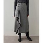 【ウィムガゼット/Whim Gazette】のチェックフリンジスカート 人気、トレンドファッション・服の通販 founy(ファニー) ファッション Fashion レディースファッション Fashion for Women スカート Skirts クラシカル Classical, Vintage-Inspired シンプル Simple, Minimal タイトスカート Pencil Skirt, Tight Skirt チェック Check, Plaid, Tartan ドレープ Drape, Draping Fabric パープル Purple, Violet フリンジ Fringe, Tassel A/W・秋冬 Autumn/Winter エレガント 上品 Elegant 2025年 2025 2025-2026秋冬・A/W Autumn/Winter 2025–26 AW25–26 thumbnail グレー|ID: prp329100004789378 ipo3291000000034755536