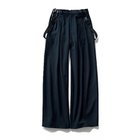 【トゥエルブクローゼット/12closet】の【kazumiさんコラボ】【洗える】【ストレッチ】サスペンダーパンツ ネイビー|ID: prp329100004789385 ipo3291000000034755575