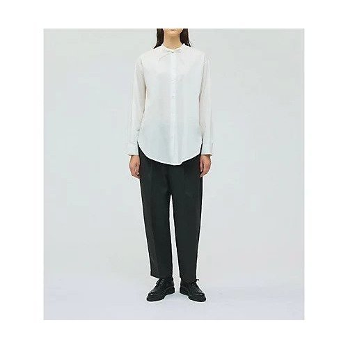 【ミズイロ インド/mizuiro ind】のセンタープレスワイドパンツ インテリア・キッズ・メンズ・レディースファッション・服の通販 founy(ファニー) ファッション Fashion レディースファッション Fashion for Women パンツ Pants & Trousers センター Center, Center Line ボトム Bottoms, Lower Wear 冬 Winter / This Winter 定番 Standard, Basic Item 洗える Machine Washable ブラック|ID: prp329100004789387 ipo3291000000034755592