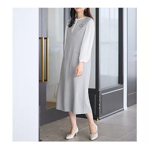 【エニー/ANY】のキーネックジャンスカ 人気、トレンドファッション・服の通販 founy(ファニー) ファッション Fashion レディースファッション Fashion for Women インナー Innerwear 洗える Machine Washable カットソー Cut and Sewn Top ストレッチ Stretch, Stretchy Fabric ミックス Mix, Mixed Style リブニット Rib Knit, Ribbed Knit ワイド Wide, Wide Fit おすすめ Recommended / Our Picks エレガント 上品 Elegant セレモニー Ceremony other-2|ID: prp329100004789393 ipo3291000000034755644