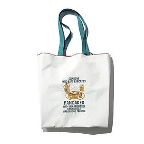 【トゥエルブクローゼット/12closet】 【kazumiさんコラボ】【撥水】“PANCAKE”刺しゅう トートバッグ(M)人気、トレンドファッション・服の通販 founy(ファニー) ファッション Fashion レディースファッション Fashion for Women バッグ Bags コラボ Collaboration, Collab チャーム Charm, Pendant ポケット Pocket, Pocket Detail |ID:prp329100004789398