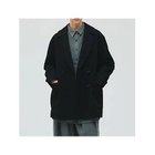 【ミズイロ インド/mizuiro ind】のダブルブレストジャケット 人気、トレンドファッション・服の通販 founy(ファニー) ファッション Fashion レディースファッション Fashion for Women アウター Coat / Outerwear Collection レディースジャケット・軽アウター Jackets ウォーム Warm Fabric ジャケット Jacket, Outerwear ダブル Double, Double-Breasted フロント Front, Front Design ポケット Pocket, Pocket Detail thumbnail ブラック|ID: prp329100004789408 ipo3291000000034755780