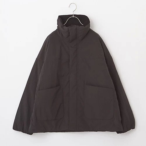 【トゥエルブクローゼット/12closet】の【洗える】【撥水】【蓄熱】軽量中綿ショートブルゾン インテリア・キッズ・メンズ・レディースファッション・服の通販 founy(ファニー) 　ファッション　Fashion　レディースファッション　Fashion for Women　アウター　Coat / Outerwear Collection　ブルゾンジャケット・スポーティアウター　Blouson Jackets　コーデュロイ　Corduroy, Cord Fabric　ショート　Short, Short Length　スタンド　Stand Collar, Upright Stand　ダブル　Double, Double-Breasted　フロント　Front, Front Design　ブルゾン　Blouson, Bomber Jacket　洗える　Machine Washable　軽量　Lightweight, Ultra Light　ブラック|ID: prp329100004789412 ipo3291000000034755808