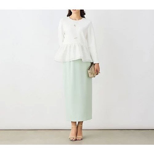 【ノーリーズソフィー/NOLLEY'S sophi】の《セットアップ対応》ウォッシャブルダンボール オーガンジーペプラムプルオーバー 人気、トレンドファッション・服の通販 founy(ファニー) ファッション Fashion レディースファッション Fashion for Women トップス・カットソー Cut & Sew Tops カジュアルプルオーバー・ニットトップス Pullovers & Knit Tops / Casual Pullovers 2026年 2026 おすすめ Recommended / Our Picks オーガンジー Organza Fabric ストレッチ Stretch, Stretchy Fabric セットアップ Set-Up, Coordinated Outfit デニム Denim, Jeans Material other-2|ID: prp329100004789635 ipo3291000000034757286