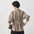 【ノーリーズ/NOLLEY'S】のウォッシャブルパール釦スキッパータックブラウス カーキ|ID: prp329100004789637 ipo3291000000034757301