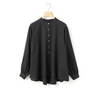 【ミディウミ/MidiUmi】のC/Wバックギャザーシャツ 人気、トレンドファッション・服の通販 founy(ファニー) ファッション Fashion レディースファッション Fashion for Women トップス・カットソー Cut & Sew Tops シャツ・ブラウス・オフィスカジュアル Elegant Blouses & Button-Ups バッグ Bags おすすめ Recommended / Our Picks インナー Innerwear ギャザー Gathered, Ruffled シンプル Simple, Minimal タートル Turtleneck, Turtle Collar 人気 Popular, Best Seller 今季 This Season, Current Season 再入荷 Restock / Back in Stock 定番 Standard, Basic Item thumbnail ブラック|ID: prp329100004789639 ipo3291000000036269319