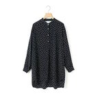 【ミディウミ/MidiUmi】のIPEKERプリントドットチュニック 人気、トレンドファッション・服の通販 founy(ファニー) ファッション Fashion レディースファッション Fashion for Women トップス・カットソー Cut & Sew Tops おすすめ Recommended / Our Picks とろみ Fluid, Flowy Fabric ショート Short, Short Length シルク Silk, 100% Silk チュニック Tunic, Long Top ドット Polka Dot, Dot Pattern フロント Front, Front Design プリント Print, Printed Pattern thumbnail ネイビー|ID: prp329100004789640 ipo3291000000036333456