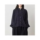 【ミディウミ/MidiUmi】のIPEKERプリントドットシャツ ネイビー|ID: prp329100004789641 ipo3291000000034757348