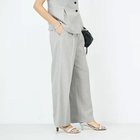 【ノーリーズソフィー/NOLLEY'S sophi】の《セットアップ対応》ウォッシャブルドライシャークタックワイドパンツ グレーベージュ|ID: prp329100004789655 ipo3291000000034757539