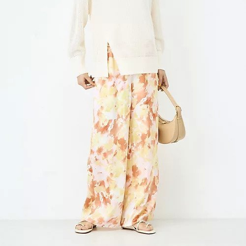 【ノーリーズソフィー/NOLLEY'S sophi】のウォッシャブルブラープリントイージーパンツ インテリア・キッズ・メンズ・レディースファッション・服の通販 founy(ファニー) ファッション Fashion レディースファッション Fashion for Women パンツ Pants & Trousers 2026年 2026 キャミソール Camisole, Spaghetti Strap Top サテン Satin, Glossy Fabric サマー Summer, Summer Style シンプル Simple, Minimal ジャケット Jacket, Outerwear ドレープ Drape, Draping Fabric プリント Print, Printed Pattern リネン Linen, Linen Fabric ワイド Wide, Wide Fit 春 Spring ピンク系1|ID: prp329100004789656 ipo3291000000034757546