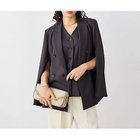 【ノーリーズソフィー/NOLLEY'S sophi】の《セットアップ対応》ウォッシャブルドライシャーク2WAYスリットジャケット チャコールグレー|ID: prp329100004789696 ipo3291000000034758550