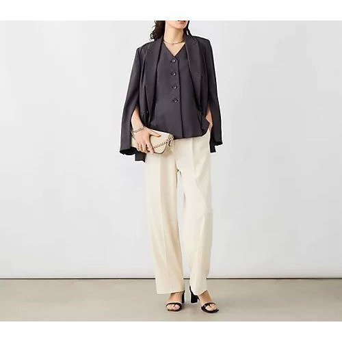 【ノーリーズソフィー/NOLLEY'S sophi】の《セットアップ対応》ウォッシャブルドライシャーク2WAYスリットジャケット 人気、トレンドファッション・服の通販 founy(ファニー) ファッション Fashion レディースファッション Fashion for Women アウター Coat / Outerwear Collection レディースジャケット・軽アウター Jackets 2026年 2026 ジャケット Jacket, Outerwear スリット Slit, Slit Detail セットアップ Set-Up, Coordinated Outfit ダブル Double, Double-Breasted ベーシック Basic, Essential other-2|ID: prp329100004789696 ipo3291000000034758551