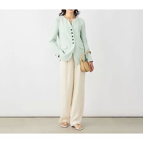 【ノーリーズソフィー/NOLLEY'S sophi】の《セットアップ対応》ウォッシャブルバックサテンノーカラージャケット 人気、トレンドファッション・服の通販 founy(ファニー) ファッション Fashion レディースファッション Fashion for Women アウター Coat / Outerwear Collection レディースジャケット・軽アウター Jackets ノーカラージャケット / シンプル上品コーデ Collarless Jackets 2026年 2026 おすすめ Recommended / Our Picks サテン Satin, Glossy Fabric ジャケット Jacket, Outerwear ストレッチ Stretch, Stretchy Fabric セットアップ Set-Up, Coordinated Outfit セレモニー Ceremony ビジネス 仕事 通勤 Business / Work / Commuting other-2|ID: prp329100004789697 ipo3291000000034758555