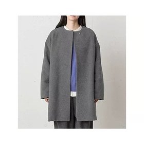 【ミディウミ/MidiUmi】 ブークレノーカラーコート人気、トレンドファッション・服の通販 founy(ファニー) ファッション Fashion レディースファッション Fashion for Women アウター Coat / Outerwear Collection コート・ロングコート・ピーコート Long Coats, Peacoats & More フロント Front, Front Design |ID:prp329100004789700