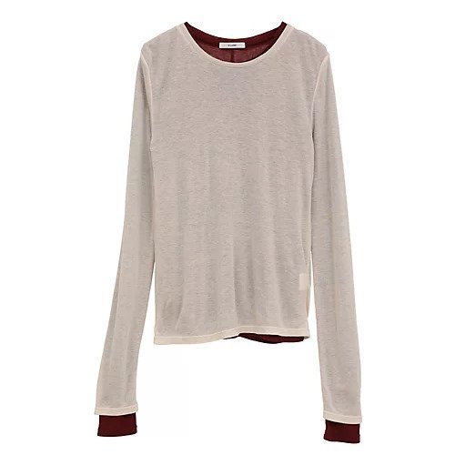 【クラネ/CLANE】のSHEER LAYERED CUT TOPS インテリア・キッズ・メンズ・レディースファッション・服の通販 founy(ファニー) ファッション Fashion レディースファッション Fashion for Women トップス・カットソー Cut & Sew Tops ストレッチ Stretch, Stretchy Fabric ベーシック Basic, Essential MIX|ID: prp329100004791497 ipo3291000000034766556