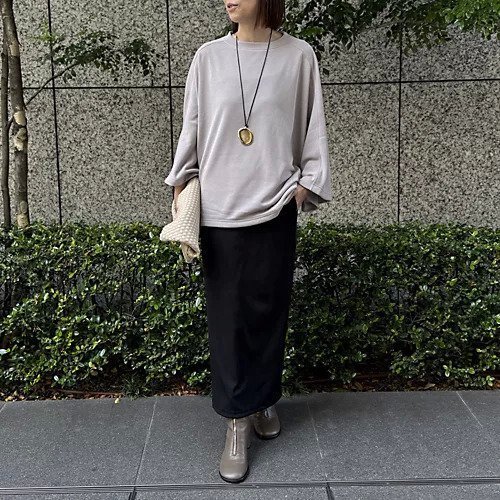 【エクラ/eclat】のNANCY TOP 人気、トレンドファッション・服の通販 founy(ファニー) 　ファッション　Fashion　レディースファッション　Fashion for Women　ワンピース　Dresses　エレガント 上品　Elegant　洗える　Machine Washable　吸水　Absorbent, Quick-Dry　スウェット / スエット　Sweatshirt, Sweatwear　パール　Pearl, Pearl Accent　ヘムライン　Hemline, Bottom Cut　別注　Limited Edition, Custom Order　リラックス　Relax, Relaxed Fit　ワイド　Wide, Wide Fit　other-2|ID: prp329100004791500 ipo3291000000034766644