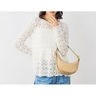 【ノーリーズソフィー/NOLLEY'S sophi】のウォッシャブルストレッチレースペプラムプルオーバー ホワイト|ID: prp329100004791502 ipo3291000000034766660