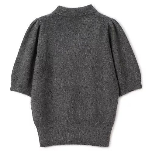 【ペールジュート/Pale Jute】のFeathery Polo Knit 人気、トレンドファッション・服の通販 founy(ファニー) 　ファッション　Fashion　レディースファッション　Fashion for Women　トップス・カットソー　Cut & Sew Tops　ニット　Knit Tops & Sweaters　アクセサリー　Fashion Accessories　リュクス　Luxury, Elegant, High-End, Chic　other-2|ID: prp329100004791507 ipo3291000000034766762