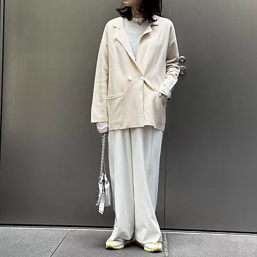 【エクラ/eclat】のニットジャケット 人気、トレンドファッション・服の通販 founy(ファニー) 　ファッション　Fashion　レディースファッション　Fashion for Women　アウター　Coat / Outerwear Collection　レディースジャケット・軽アウター　Jackets　おすすめ　Recommended / Our Picks　ジャケット　Jacket, Outerwear　デニム　Denim, Jeans Material　ドレス　Dress, One-Piece　リラックス　Relax, Relaxed Fit　ロング　Long, Long-Length　ビジネス 仕事 通勤　Business / Work / Commuting　別注　Limited Edition, Custom Order　洗える　Machine Washable　other-2|ID: prp329100004791508 ipo3291000000034836095