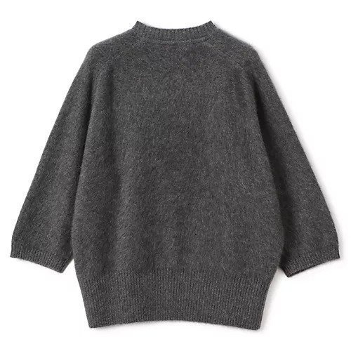 【ペールジュート/Pale Jute】のFeathery Half Sleeve knit 人気、トレンドファッション・服の通販 founy(ファニー) 　ファッション　Fashion　レディースファッション　Fashion for Women　トップス・カットソー　Cut & Sew Tops　ニット　Knit Tops & Sweaters　シンプル　Simple, Minimal　リュクス　Luxury, Elegant, High-End, Chic　other-2|ID: prp329100004791509 ipo3291000000034766790