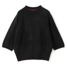 【ペールジュート/Pale Jute】のFeathery Half Sleeve knit black|ID:prp329100004791509