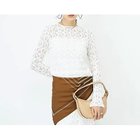 【ノーリーズソフィー/NOLLEY'S sophi】のウォッシャブルストレッチレースカーディガン ホワイト|ID: prp329100004791511 ipo3291000000034766881