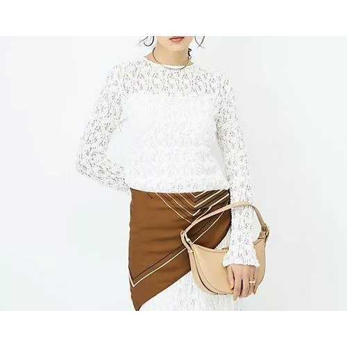 【ノーリーズソフィー/NOLLEY'S sophi】のウォッシャブルストレッチレースカーディガン インテリア・キッズ・メンズ・レディースファッション・服の通販 founy(ファニー) 　ファッション　Fashion　レディースファッション　Fashion for Women　トップス・カットソー　Cut & Sew Tops　カーディガン・羽織り　Layered Style Cardigans　2026年　2026　インナー　Innerwear　ストレッチ　Stretch, Stretchy Fabric　タイトスカート　Pencil Skirt, Tight Skirt　フィット　Fit, Slim Fit　ペプラム　Peplum, Flared Hem　レース　Lace, Lace Fabric　春　Spring　ホワイト|ID: prp329100004791511 ipo3291000000034766881