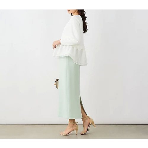 【ノーリーズソフィー/NOLLEY'S sophi】の《セットアップ対応》ウォッシャブルバックサテンタイトスカート 人気、トレンドファッション・服の通販 founy(ファニー) 　ファッション　Fashion　レディースファッション　Fashion for Women　セットアップ　Matching Sets　スカート・ミニ/ミディ/マキシ　Skirts / Mini, Midi & Maxi Skirts　バッグ　Bags　2026年　2026　おすすめ　Recommended / Our Picks　サテン　Satin, Glossy Fabric　セットアップ　Set-Up, Coordinated Outfit　セレモニー　Ceremony　ロング　Long, Long-Length　ビジネス 仕事 通勤　Business / Work / Commuting　定番　Standard, Basic Item　other-3|ID: prp329100004791519 ipo3291000000034767132