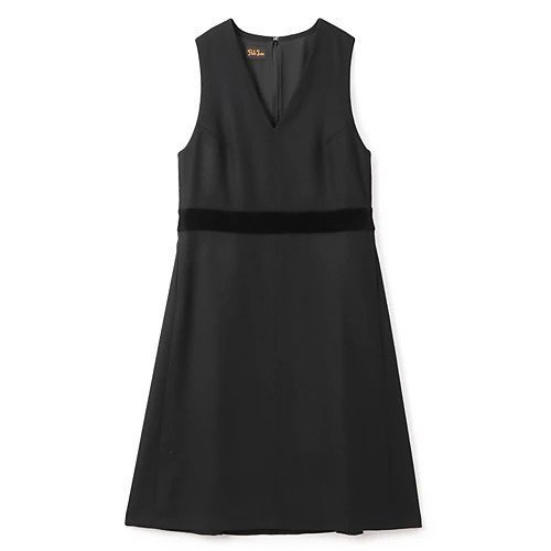 【ペールジュート/Pale Jute】のV-neck one-piece インテリア・キッズ・メンズ・レディースファッション・服の通販 founy(ファニー) 　ファッション　Fashion　レディースファッション　Fashion for Women　トップス・カットソー　Cut & Sew Tops　Vネックトップス　V-Neck Tops / V-Cut Neckline Shirts　おすすめ　Recommended / Our Picks　インナー　Innerwear　シンプル　Simple, Minimal　タートルネック　Turtleneck, High Neck　フェミニン　Feminine, Girly　フレア　Flare, Flared　フロント　Front, Front Design　ベルベット　Velvet, Velvety　ロング　Long, Long-Length　人気　Popular, Best Seller　black|ID: prp329100004791523 ipo3291000000034767256