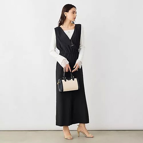 【ノーリーズソフィー/NOLLEY'S sophi】のウォッシャブルバックサテンサロペット 人気、トレンドファッション・服の通販 founy(ファニー) ファッション Fashion レディースファッション Fashion for Women ワンピース Dresses サロペット&オールインワン Dungarees & Jumpsuit Styles バッグ Bags 2026年 2026 おすすめ Recommended / Our Picks オケージョン Occasion Wear キャミ Camisole, Cami Top シアー Sheer, See-Through ストレッチ Stretch, Stretchy Fabric セレモニー Ceremony ドレープ Drape, Draping Fabric other-3|ID: prp329100004791524 ipo3291000000034767264