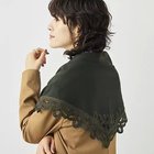 【ノーリーズ/NOLLEY'S】の《手洗い可能》バテンレース三角ストール チャコールグレー|ID: prp329100004791526 ipo3291000000034767289