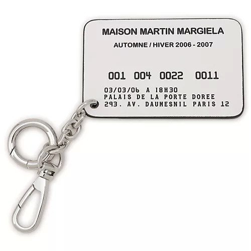 【メゾン マルジェラ/MAISON MARGIELA】のKEYRING CARD インテリア・キッズ・メンズ・レディースファッション・服の通販 founy(ファニー) 　ファッション　Fashion　レディースファッション　Fashion for Women　ループ　Loop, Loop Knit　Black|ID: prp329100004791527 ipo3291000000034767294