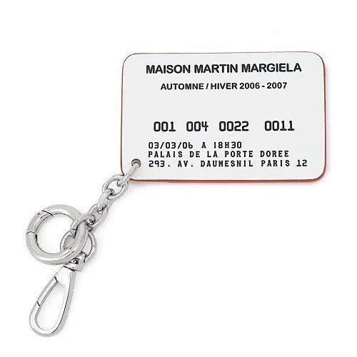 【メゾン マルジェラ/MAISON MARGIELA】のKEYRING CARD インテリア・キッズ・メンズ・レディースファッション・服の通販 founy(ファニー) 　ファッション　Fashion　レディースファッション　Fashion for Women　ループ　Loop, Loop Knit　Orange|ID: prp329100004791527 ipo3291000000034836098
